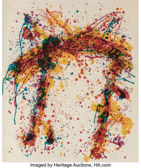 Toward Disappearance by Sam Francis