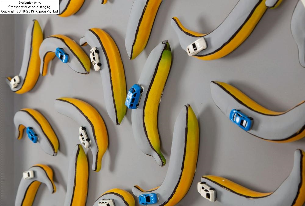 Artwork by Marcin Berdyszak, Bacteria Culture, Made of acrylic/panel