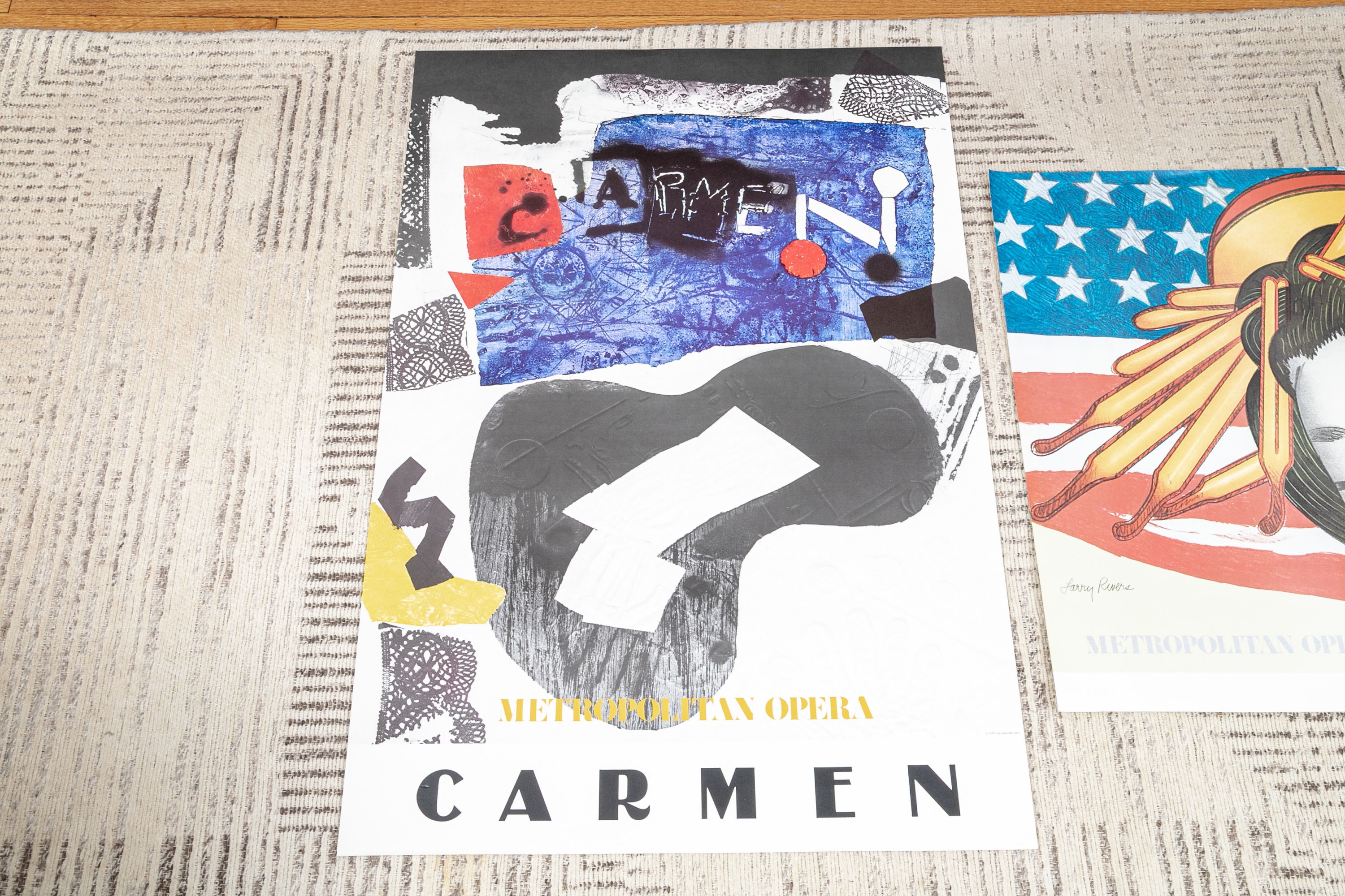 Larry Rivers | Two Posters 1978 Circle Gallery/Met Opera - Madame ...