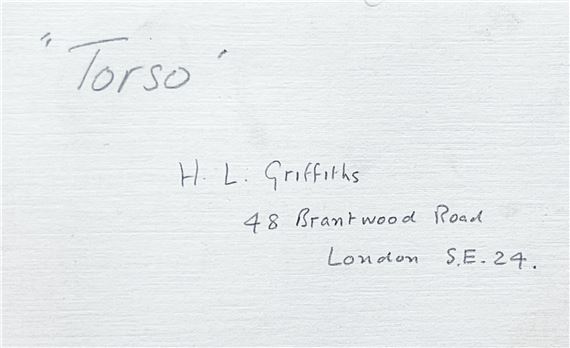 Herbert L. Griffiths | Nude Torso | MutualArt