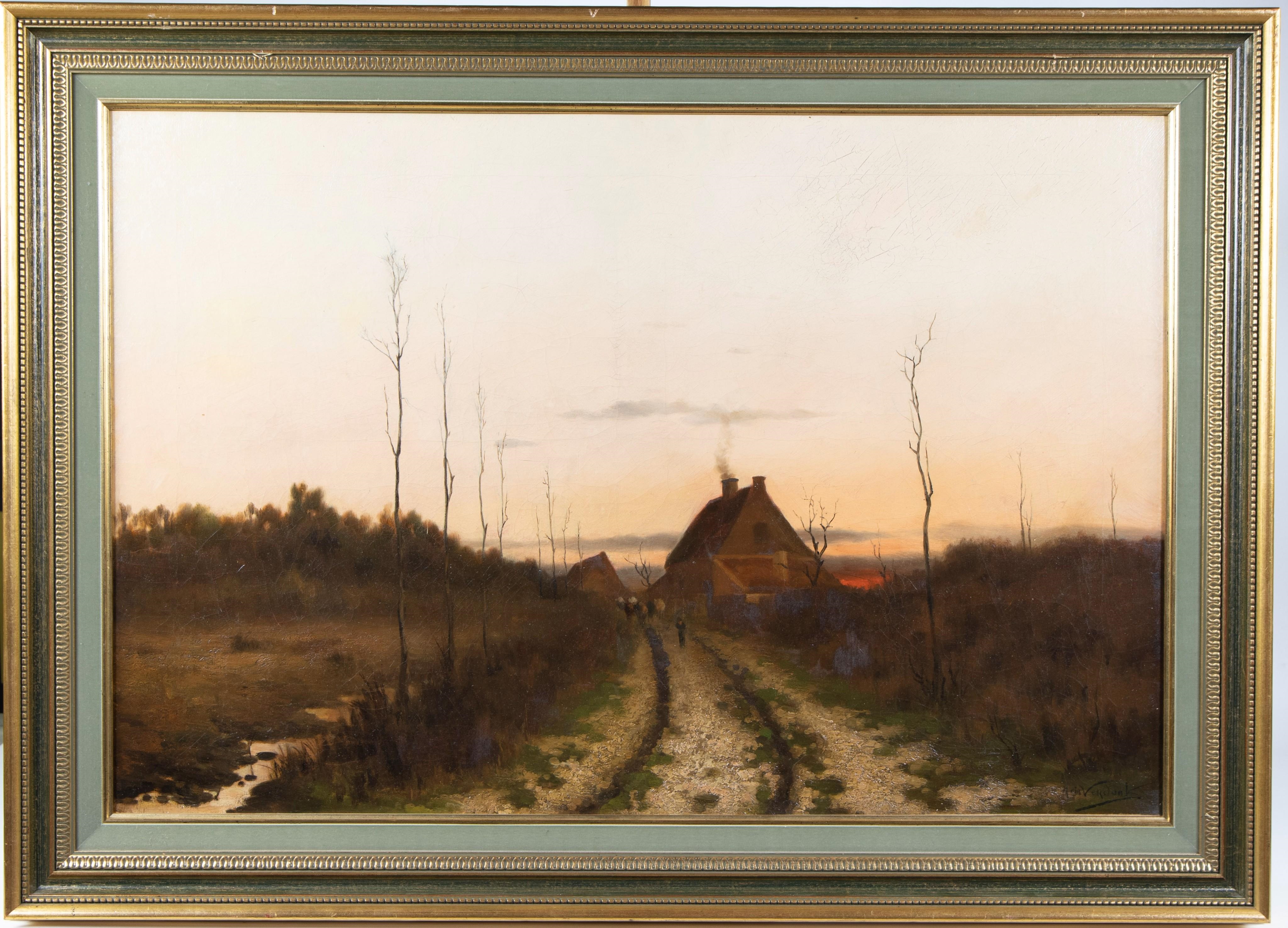 Artwork by Hein Verdonk, Hein Verdonk (XX), Made of Oil on canvas