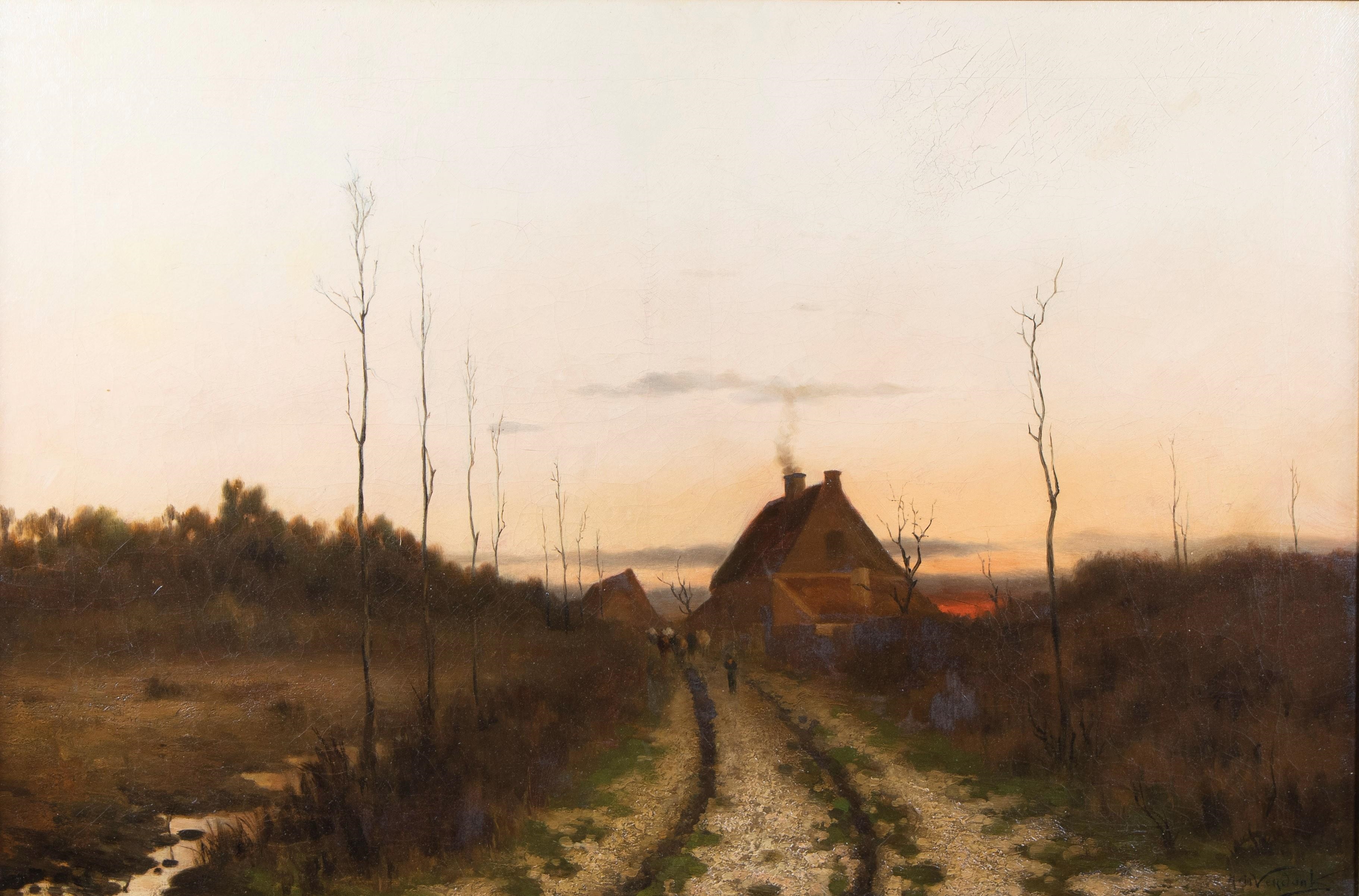 Artwork by Hein Verdonk, Hein Verdonk (XX), Made of Oil on canvas