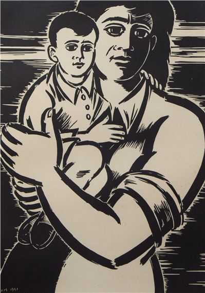 Frans Masereel – Le Trou de la Serrure