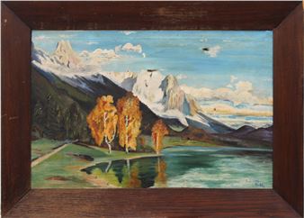 Mountain landscape - Karlis Celmins