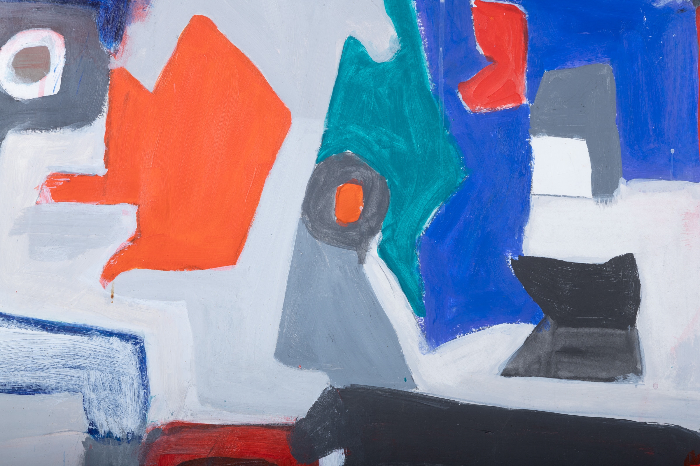 Debra Diamond | Geometric Abstract Blue | MutualArt
