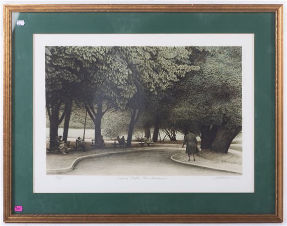 Howard Altman | Seated People, Parc Montsouris | MutualArt