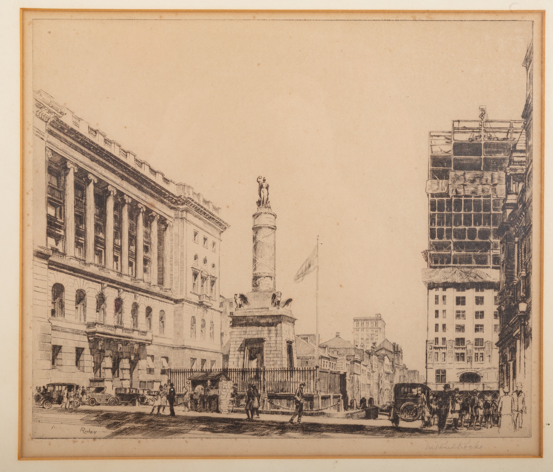 M. Paul Roche | Baltimore Battle Monument | MutualArt