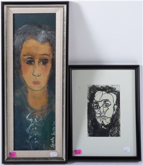 Pair of Portraits - Leah Gelb