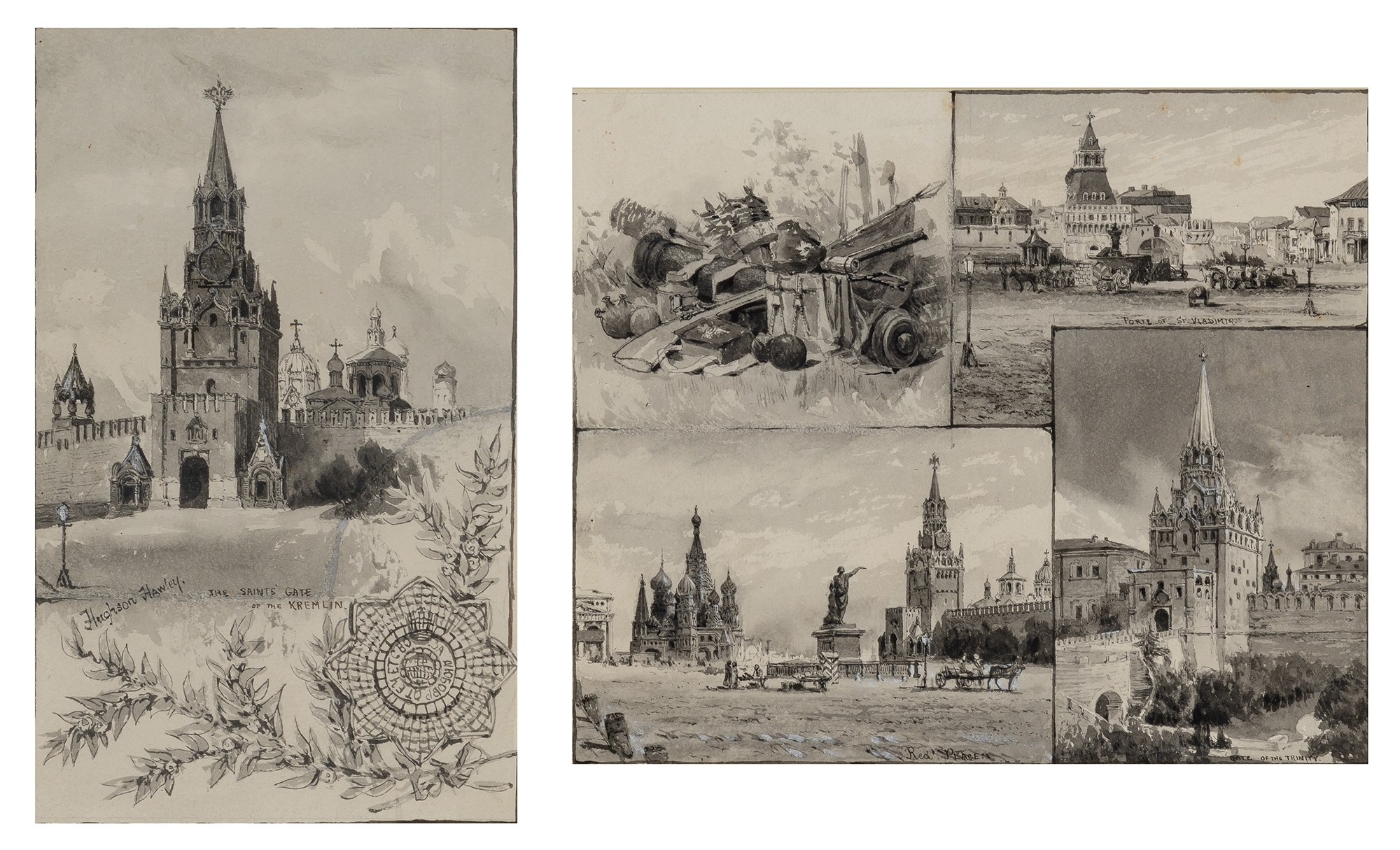 Hughson Hawley Views of Moscow MutualArt