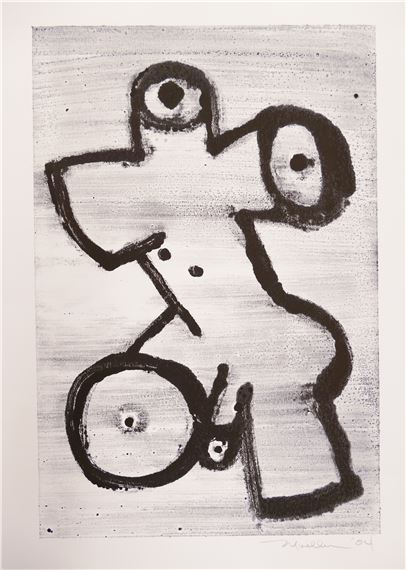 Mark Mueller ''Cubist Torso'' 2004 Monotype 21''x16'' Sheet - Mark Mueller
