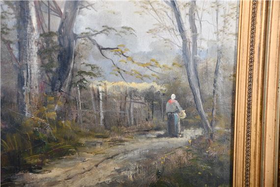 Paul Armandi | Chemin de campagne animé | MutualArt