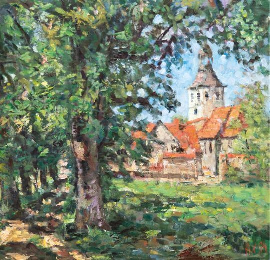 Partie von Fredersdorf/ Brandenburg by Alexander Sementsov