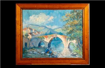 Landscape of a bridge - Charles Quimeso