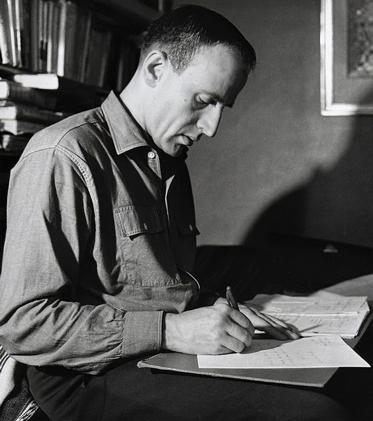 Artwork by Louis Ingigliardi, POETTES - ÉCRIVAINS Boris VIAN (1920-1959), Made of photo