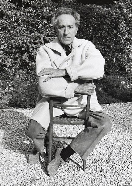 Artwork by Louis Ingigliardi, POETS - WRITERS Jean COCTEAU (1889-1963), Made of photograph silver print