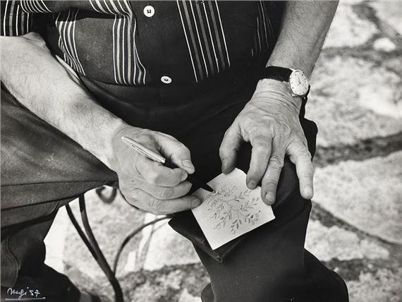 PAINTER Marc CHAGALL (1887-1985) à St Paul-de-Vence