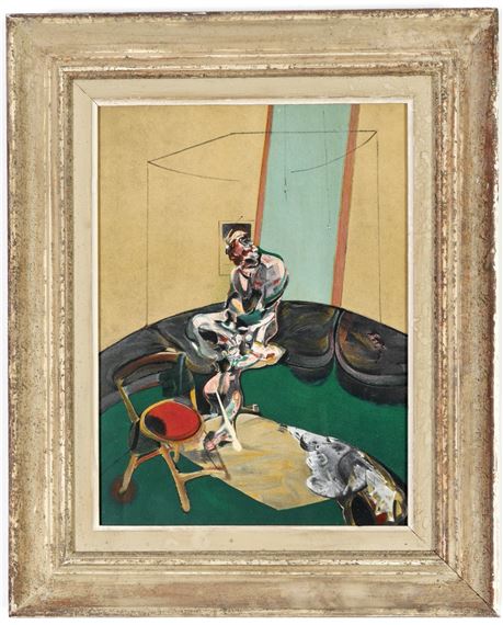 Portrait of George Dyer by Francis Bacon, 1966