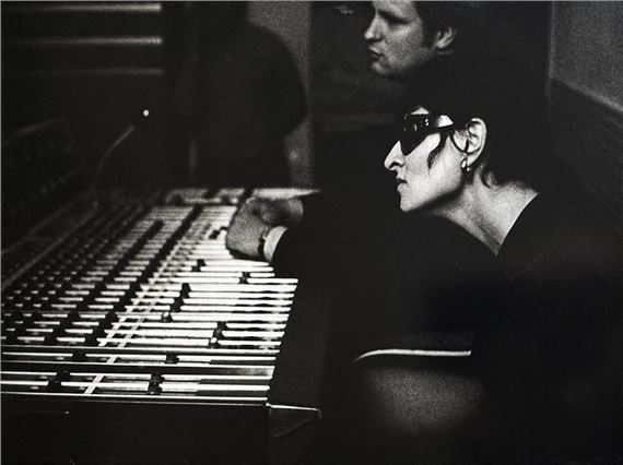 MUSIC - VARIETY BARBARA at the recording of "Black Sun"