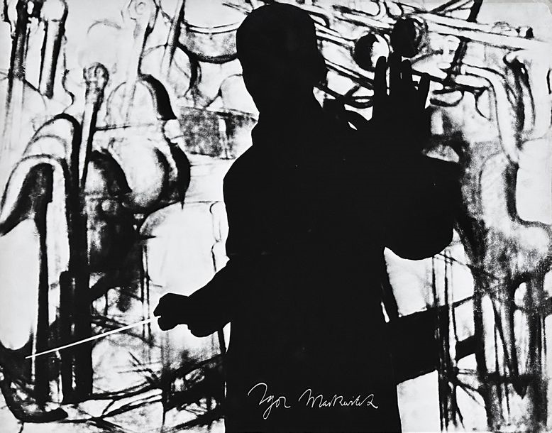 Artwork by Louis Ingigliardi, MUSIC Igor MARKEVITCH (1912-1983), Made of photograph silver print