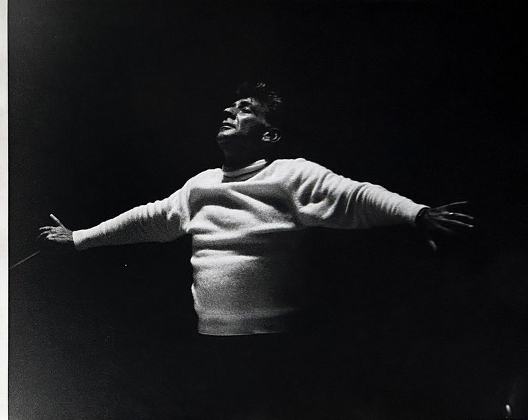 Artwork by Louis Ingigliardi, 254 MUSIC. Leonard BERNSTEIN (1918-1990), Made of silver prints