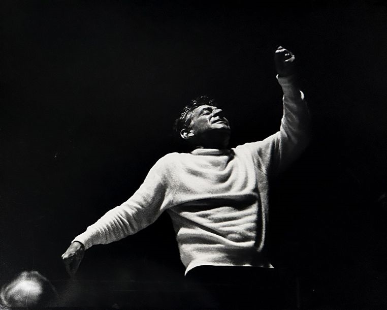 Artwork by Louis Ingigliardi, 254 MUSIC. Leonard BERNSTEIN (1918-1990), Made of silver prints