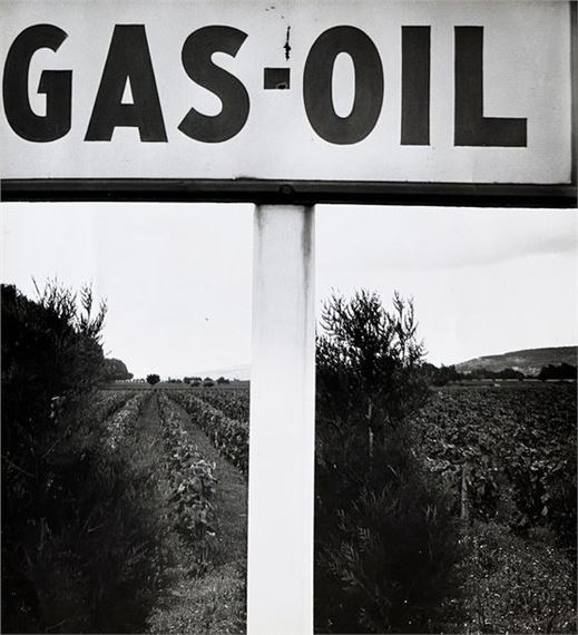 HUMOR Gasoil in the vineyards in "Burgundy" by Louis Ingigliardi, 1960