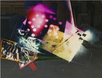 Thom Semper ''Unsealed Letter'' 1985 Color Photo Framed- 22x28'' - Thom Semper