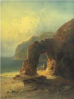 Figures in a Cove - M. Sinclair