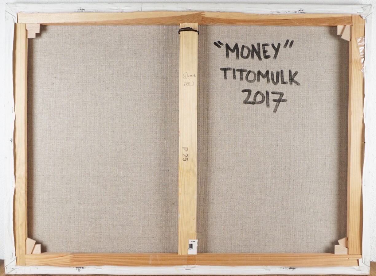 Artwork by Mulk, MONEY