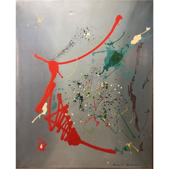 LARGE ABSTRACT COMPOSITION by Eduardo Dhelomme