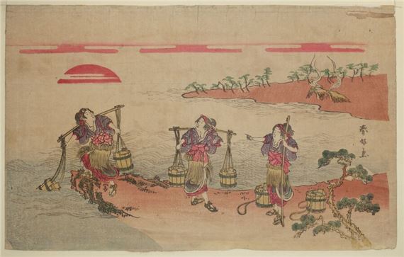 Oban yoko-e by Katsukawa Shunsen