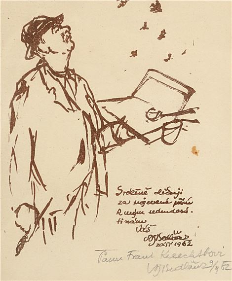 K MÝM SEDMDESÁTINÁM by Vojtěch Sedláček, 1962