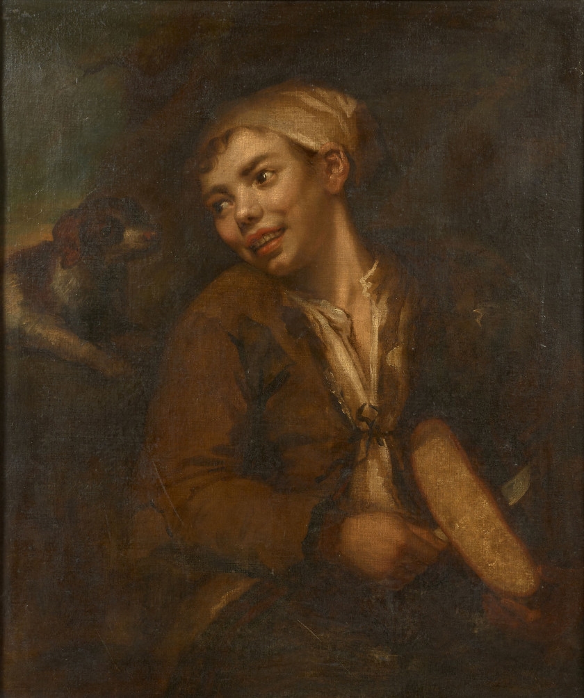 Pedro Nunez de Villavicencio Jeune garçon coupant une tranche de pain