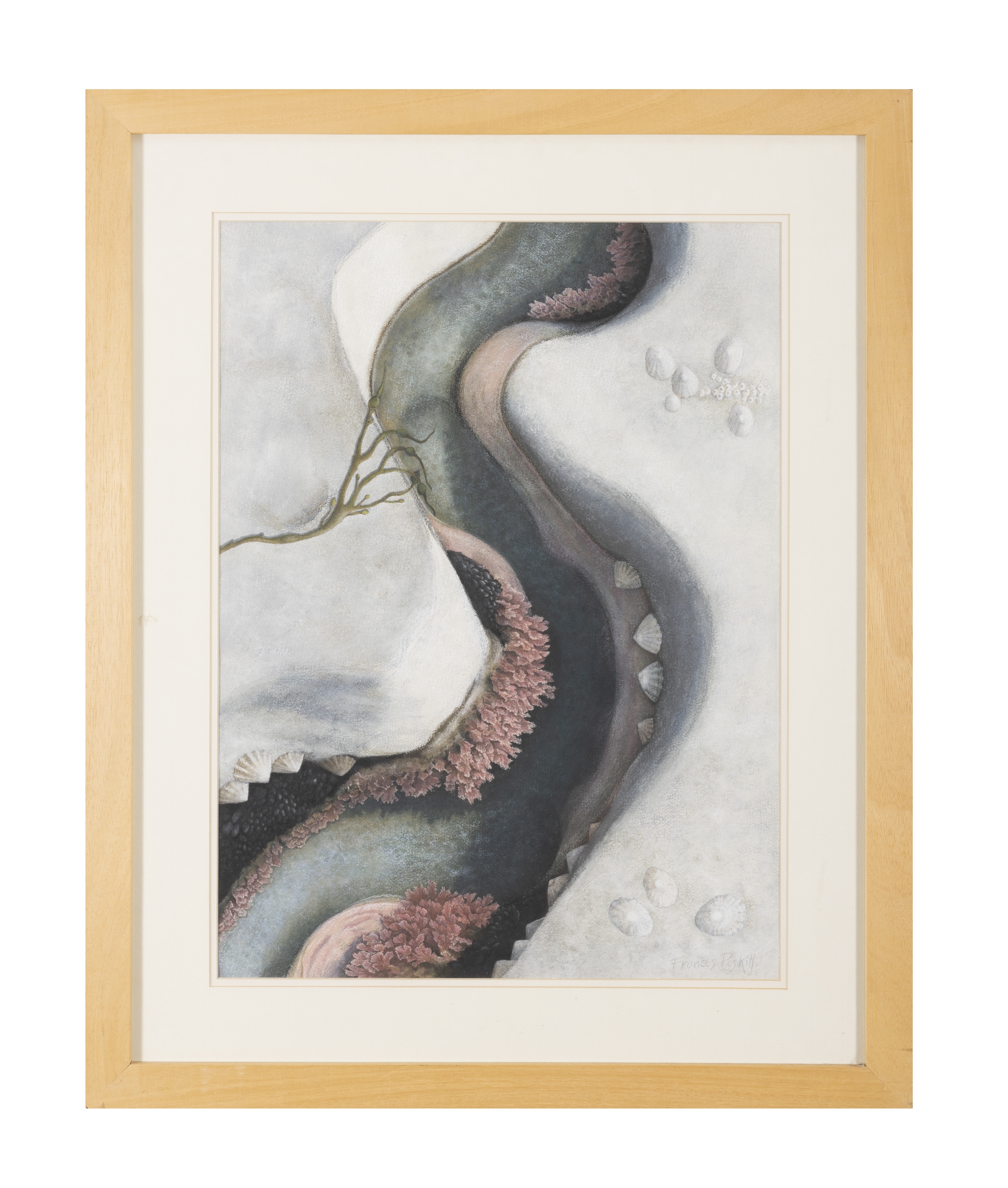 Artwork by Frances Poskitt, Channel III, Made of Pastel