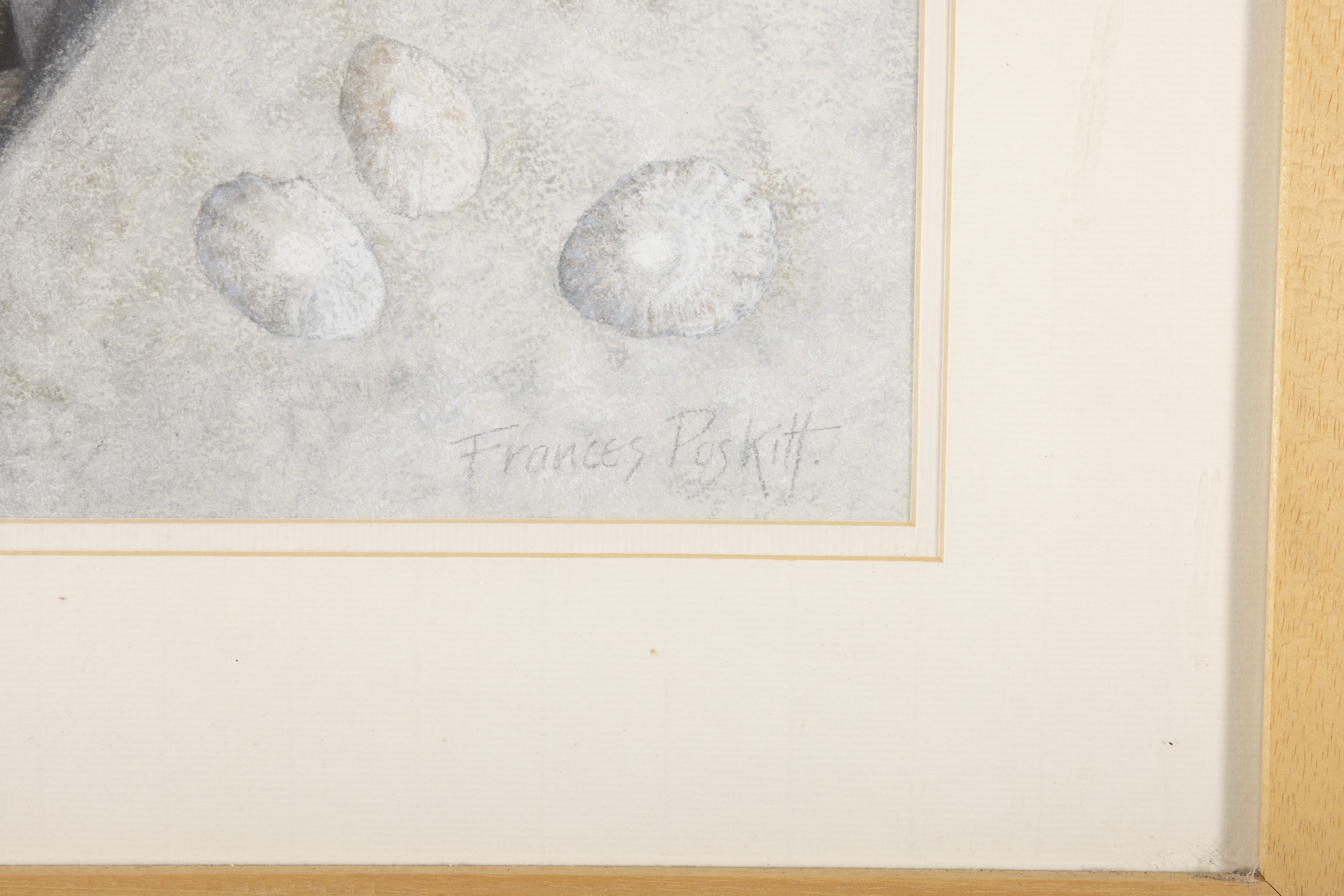 Artwork by Frances Poskitt, Channel III, Made of Pastel