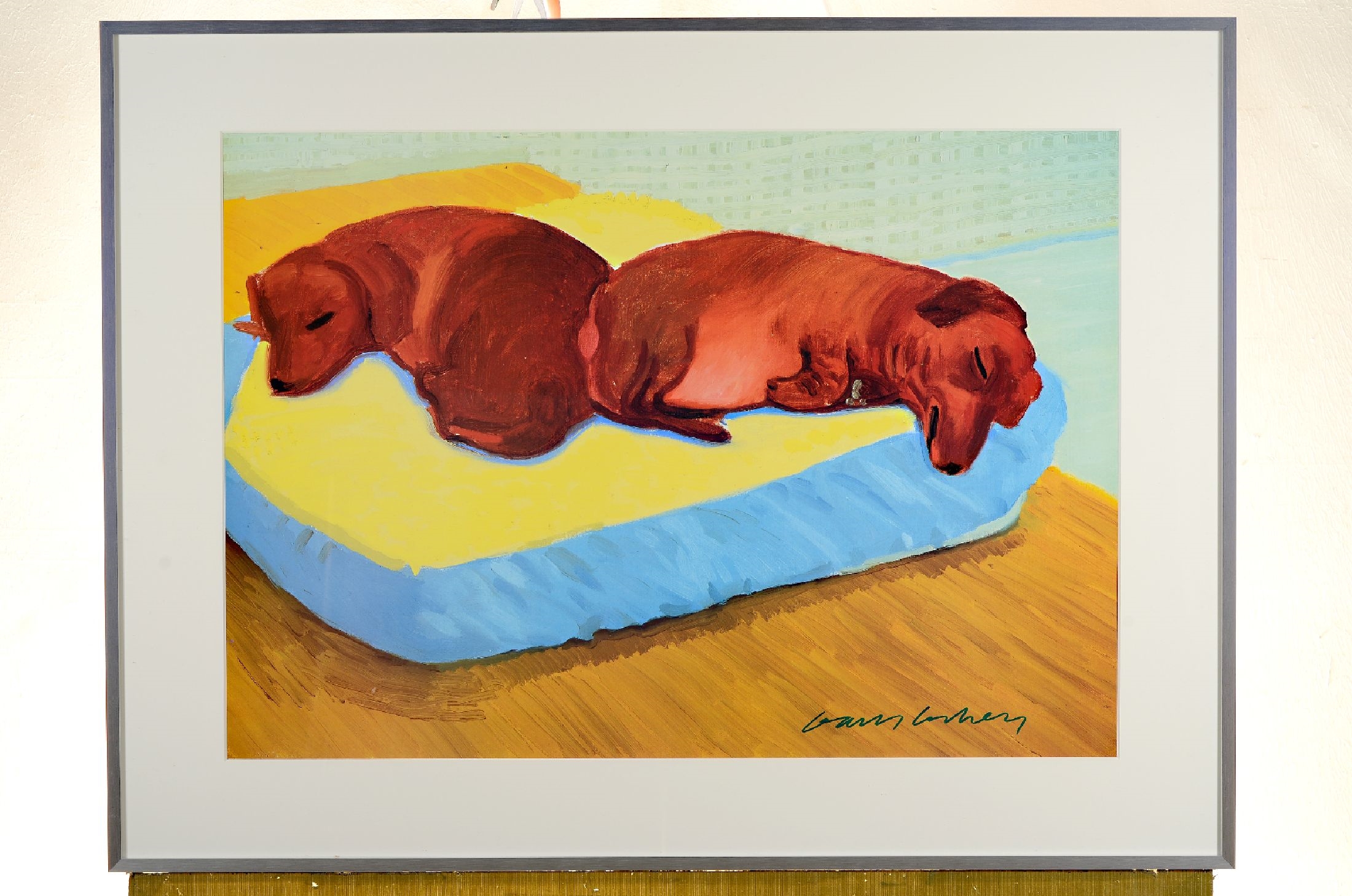 hockney-dog-paintings-dachshunds-david-hockney-vrimca