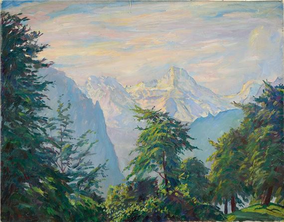 Studies in Karlsruhe by Carl Friedrich Felber