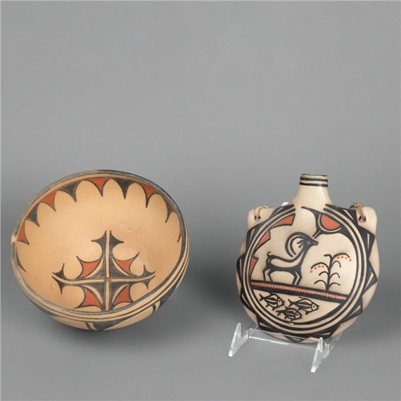 Robert Tenorio | Pair of Pottery Vessels (2002) | MutualArt