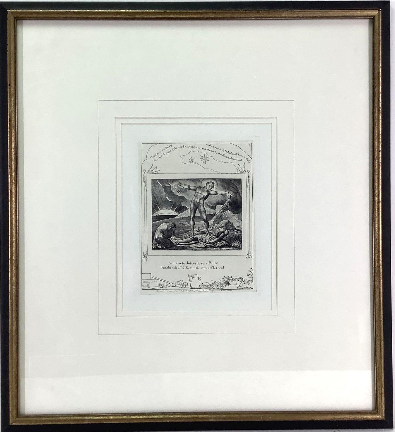 William Blake | Satan Smiting Job with Boils | MutualArt