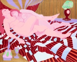 Artwork by Elisabeth Bronitz, Les deux amies, Made of Acrylic on canvas