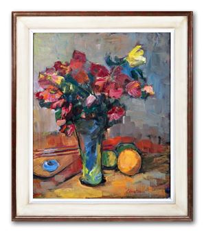 Kytice ve váze - Zdeňka Heritesová