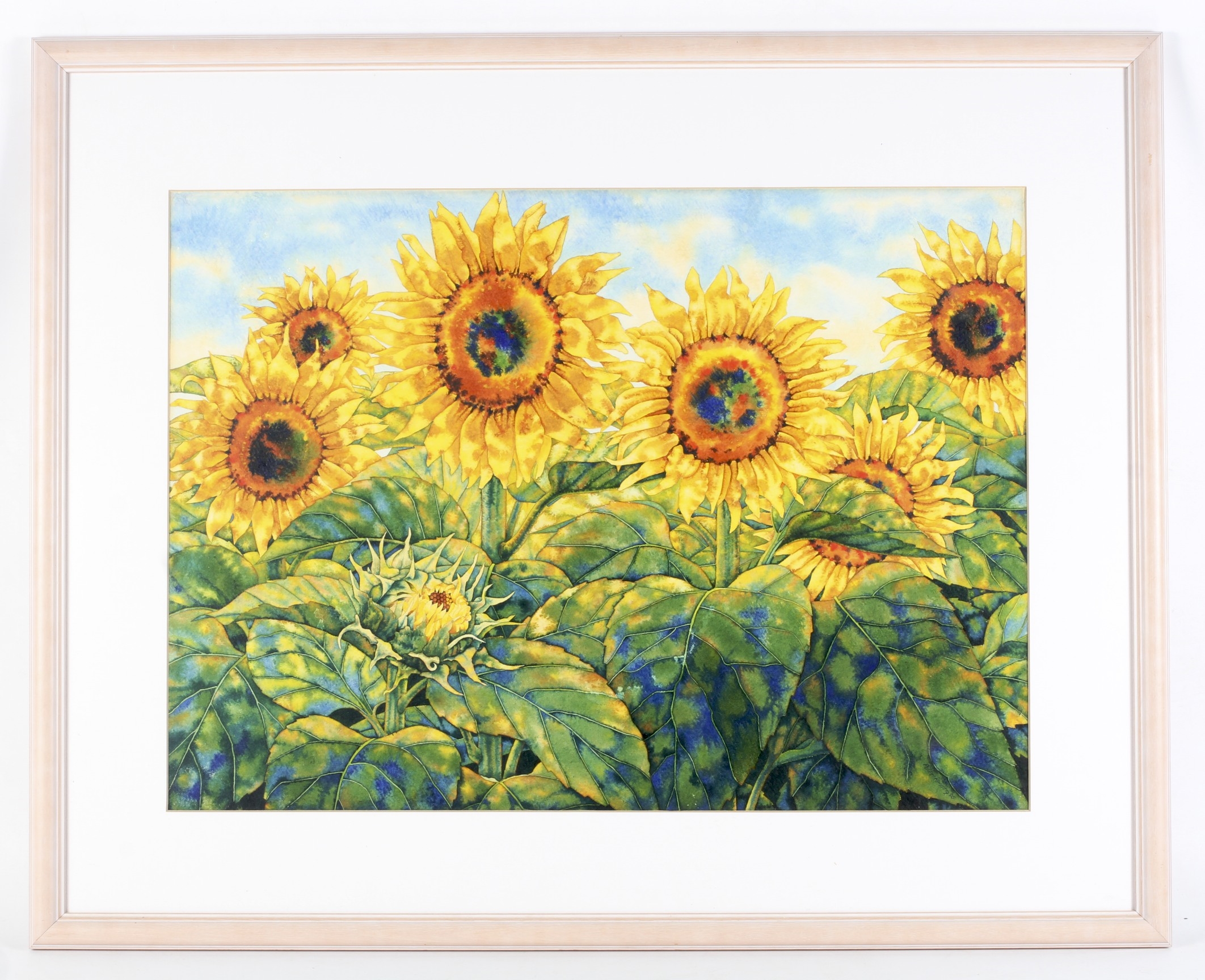 Peter Reading | Sunflowers near Facon | MutualArt