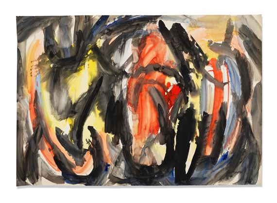 Untitled by Jacob Semiatin, executed in 1960