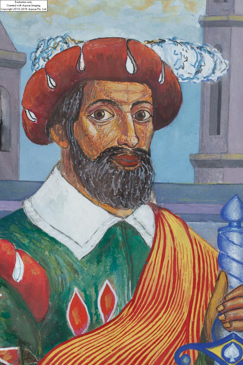 Jan Kaczmarkiewicz Design of the set for the play Don Quixote MutualArt