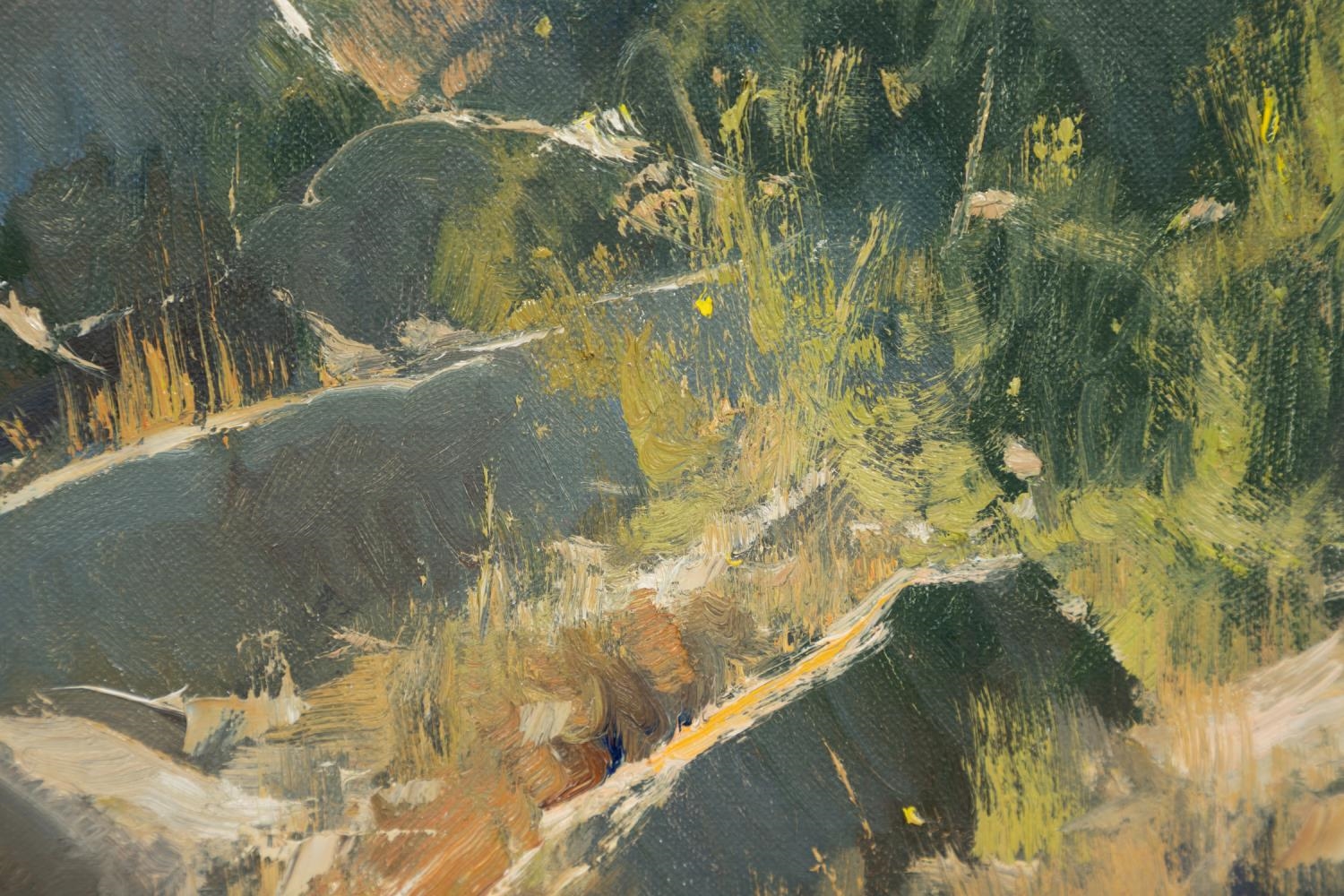 Artwork by Matt Read Smith, Rippers Canyon, Made of oil on canvas