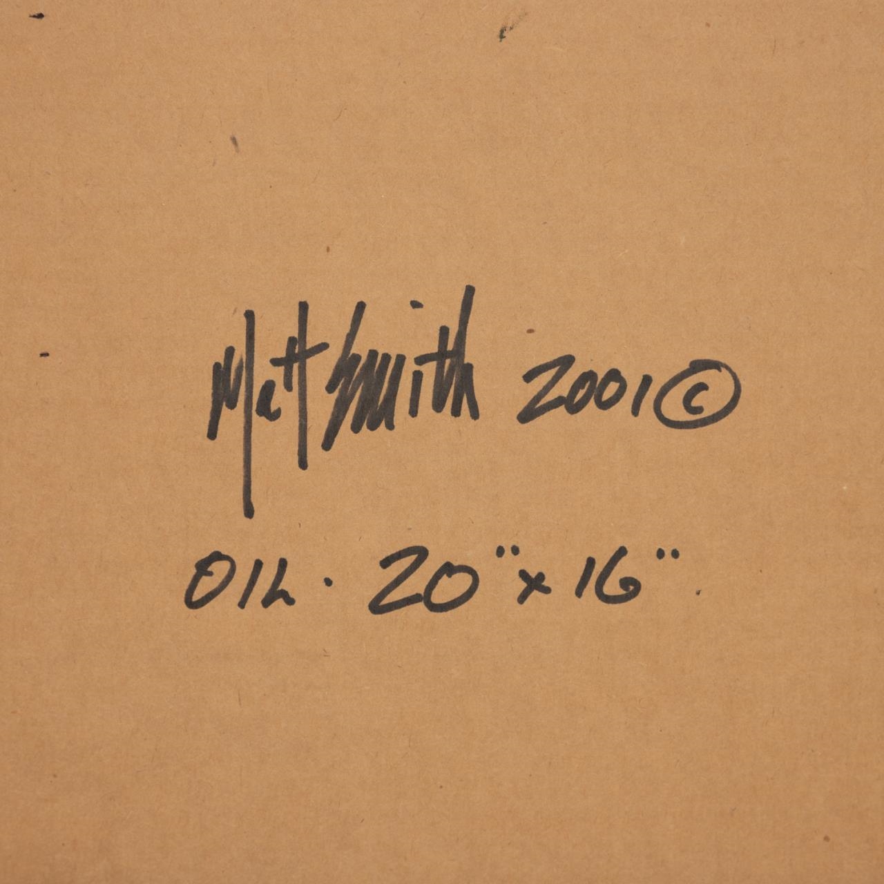 Artwork by Matt Read Smith, Rippers Canyon, Made of oil on canvas