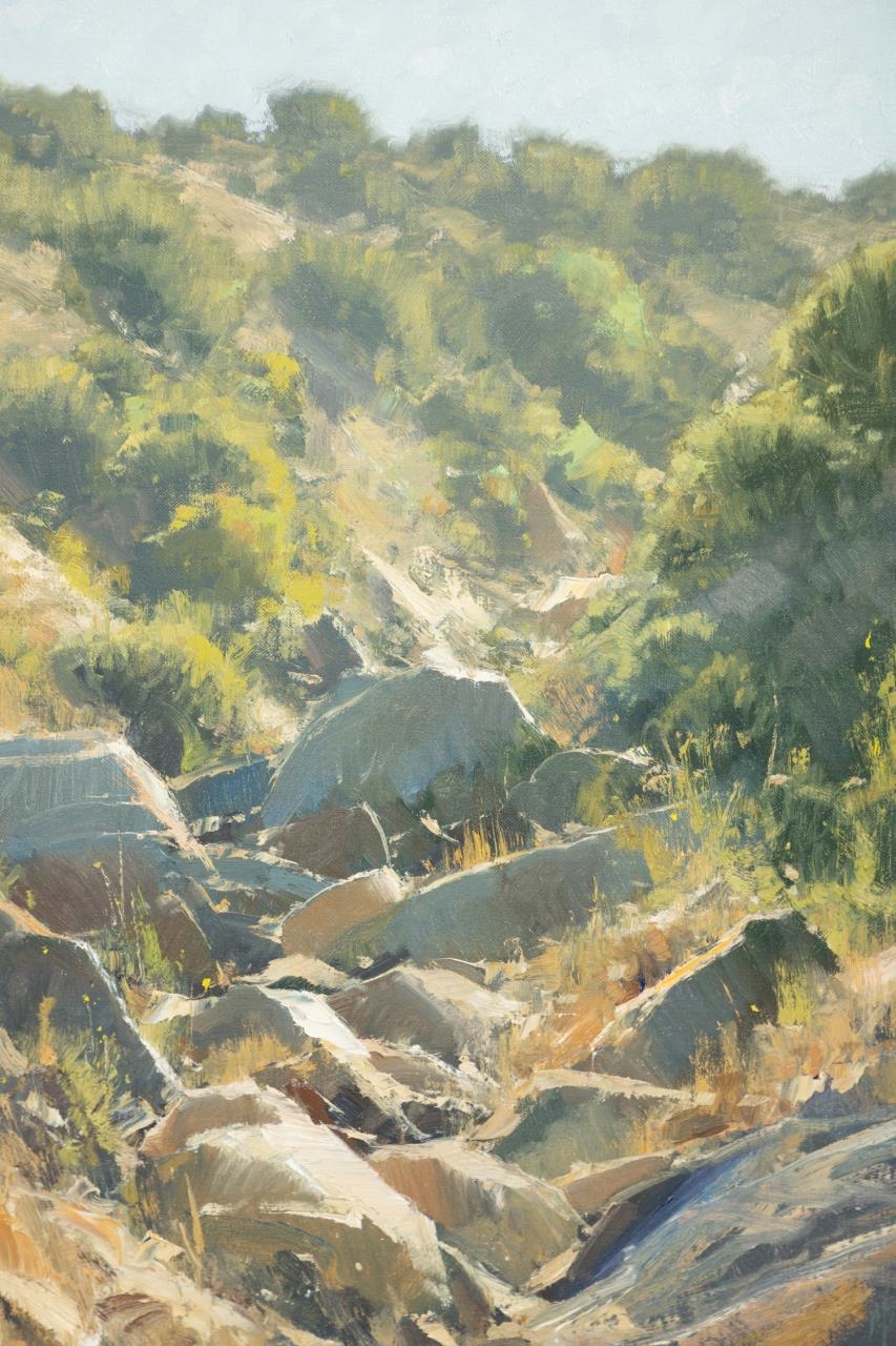 Artwork by Matt Read Smith, Rippers Canyon, Made of oil on canvas