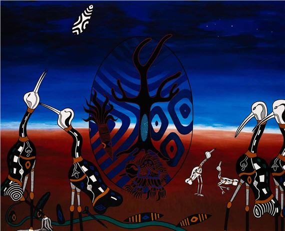 Brolgas Murratha Namoi by Graham Rennie Biggibilla, 1996