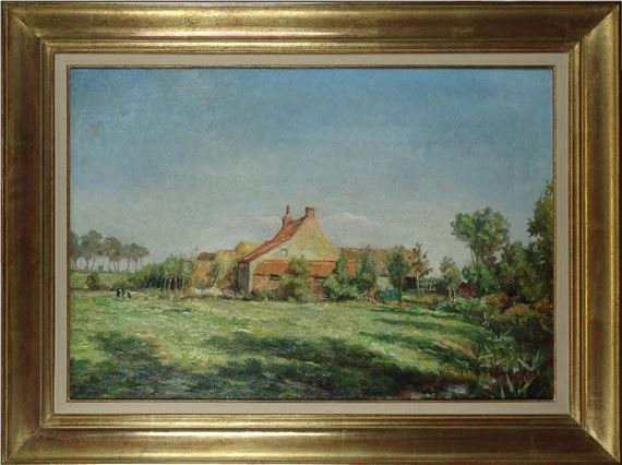Vue de campagne by Dolf van Roy