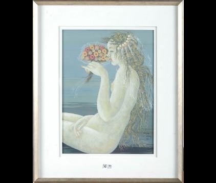 La mariée by Denyse Willem, 1970